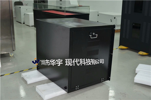 我司21號發(fā)貨浙江，為浙江某公司提供定制款恒溫恒濕戶外投影儀安裝柜(圖3)